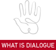 What is dialogue?
